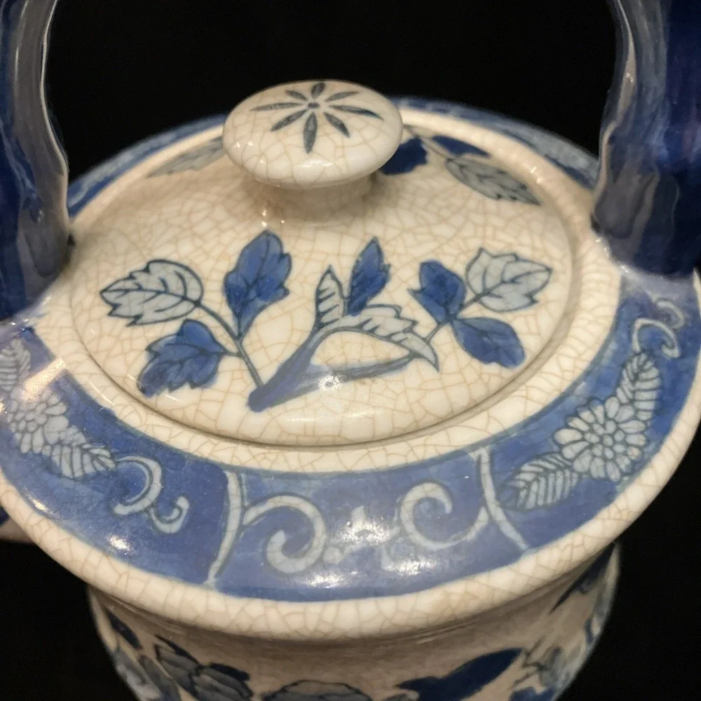 Vintage chinese blue